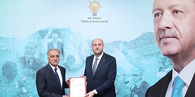 AK Parti Çınar İlçe Başkanlığı’na Mehmet Arzu Atandı