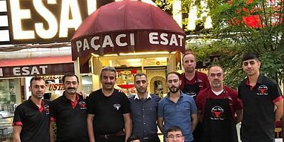 Meşhur Paçacı Esat Usta’dan Mevlid Kandili Mesajı